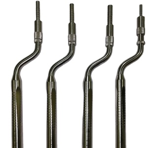 Juego de 4 Piezas de Osteótomos Dentales de Alta Calidad para Levantamiento de Senos, Punta Curva y Recta, de Acero Inoxidable Alemán, Manuales, con Certificación CE - Product Image 4