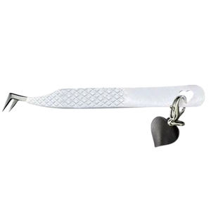 Pinzas Profesionales de Acero Inoxidable con Punta Suave Antimagnética y Logotipo Personalizado para Extensión de Pestañas de Volumen, Marca Privada - Product Image 3