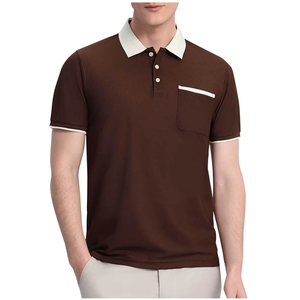 Oferta Limitada: Polo para Hombre, Tejido de Algodón Transpirable, Manga Corta, Casual, para Golf, con Logotipo Personalizado, OEM, ODM, Venta al Por Mayor - Product Image 1
