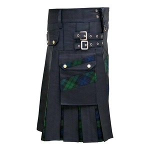 Kilt Escocés Personalizado de Alta Calidad para Hombre, Hecho a Mano, Moderno, Híbrido, con Plásticos Utilitarios, Estilo Tartán, Tipo Fagot - Product Image 5