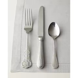Ensemble de couverts de luxe en acier inoxydable, couverts en métal pour des repas élégants et des projets hôteliers - Product Image 3