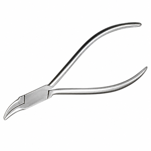 Bent Curved Short Snipe <b>Nose</b> Pliers INOX Stainless Steel Jewelry Wire Forming Tool ZetomedPro - Product Image 5