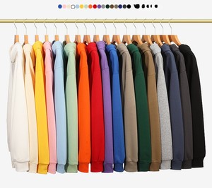 Sweat-shirt à capuche décontracté à épaules tombantes 320g, broderie logo personnalisée, prix usine Chine-Bangladesh, transfrontalier - Product Image 1