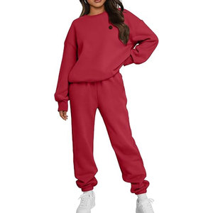 Ensemble de survêtement pour femmes, qualité supérieure, tenue décontractée pour un port quotidien confortable et les activités du week-end - Product Image 1