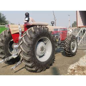 Tracteur Massey Ferguson robuste MF 385 4WD 85 HP avec poids avant et barre de traction pour fermes nigérianes - Product Image 5