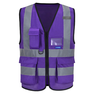 Vêtements de travail réfléchissants avec logo personnalisé, veste de sécurité légère, fabricant de vêtements de sécurité industrielle, approvisionnement en gros - Product Image 6