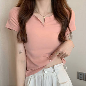 Shorts de Alta Calidad al por Mayor para Mujer, Diseño Veraniego, Camiseta de Manga Corta para Mujer, Ropa Nueva 2024 - Product Image 5