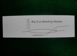 AA0188 Length Big eye <b>Beading</b> <b>Needle</b> | Big Eye <b>Beading</b> <b>Needle</b> 2 1/4 1 1/2 3 4 5 Inch Stainless Steel Durable Sewing Tool - Product Image 4
