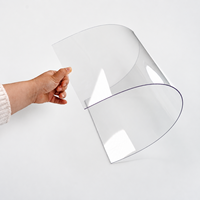 BAKWAY Plaque solide en polycarbonate transparente de 3 mm, résistante aux chocs, pour panneau plastique thermoformable pour revêtement mural de serre
