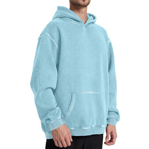 Sudaderas con Capucha de Felpa para Hombre, Estilo Casual de Invierno 2025, Venta al Por Mayor de Fábrica, Mezcla de Algodón, OEM, Logotipo Personalizado, Secado Rápido y Transpirable - Product Image 5