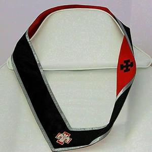 Regalia Masónica del Rito Escocés, Grado 32, Maestro del Secreto Real, delantal + banda, color púrpura, talla única - Product Image 6