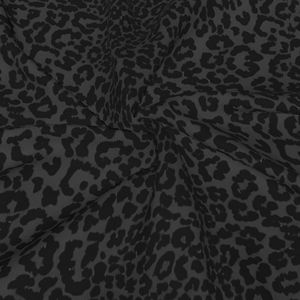 Bandana à imprimé léopard tendance 49x49cm en soie unisexe, foulard décoratif décontracté pour l'extérieur - Product Image 4