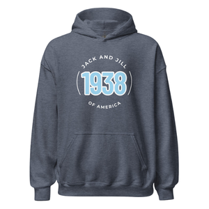 Sweat-shirt à capuche unisexe gris anthracite avec motif brodé circulaire, en molleton, à manches longues, décontracté, pour l'hiver - Product Image 1