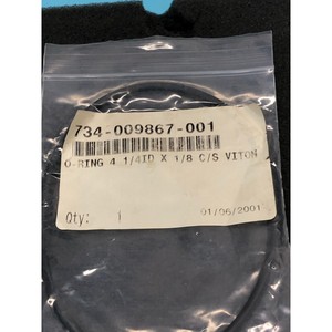 แหวนโอริง LAM 734-009867-001 ขนาด 4 1/4 นิ้ว ID x 1/8 C/S, 179579 - อุปกรณ์และอะไหล่เซมิคอนดักเตอร์ระดับโลกที่เชื่อถือได้ - Product Image 1