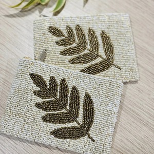 Best quality Embroidery Beaded Coin pouch <b>cute</b> pouch fashion accessory portable pouch daily use pouch colorful beads seed bead - Product Image 1