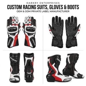 Combinaison de course moto personnalisée en cuir OEM, équipement de moto en gros, vêtements de protection pour la piste, cuir de vachette perforé - Product Image 4