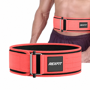 Cinturón de Levantamiento de Pesas de Nailon Directo de Fábrica para Entrenamiento de Fuerza en Gimnasio, Proveedor OEM ODM - Product Image 4