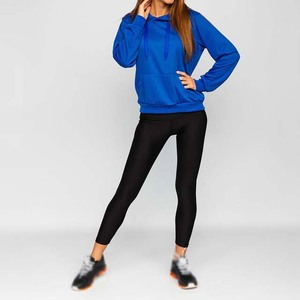 2026 Spring Custom <b>Women</b> <b>Hoodies</b> Quick Dry Breathable Oversize <b>Women</b> Organic Cotton <b>Hoodies</b> Customized <b>Blue</b> Color - Product Image 6