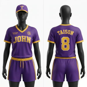 Uniforme de Balón de Valla de Malla de Poliéster 160g con Estampado Digital Transpirable Rojo Blanco, Conjunto de Ropa Deportiva con Logotipo Personalizado, Manga Corta de Secado Rápido - Product Image 1
