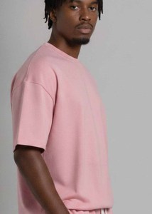 High Quality 250 GSM 100% Cotton <b>Thick</b> Oversized Drop Shoulder Printed Tshirt Heavyweight <b>Men's</b> Loose Fit T- <b>Shirt</b> - Product Image 6