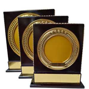 Trofeo elegante de madera premium, placa de madera grabada personalizada para eventos corporativos, competiciones deportivas - Product Image 5