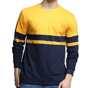 เสื้อยืดแขนยาวสำหรับออกกำลังกายและฟิตเนสสำหรับผู้ชาย ขายส่งเสื้อยืดแขนยาวแฟชั่นขายดีสำหรับผู้ชาย - Product Image 6