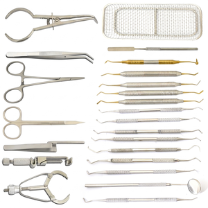 Juego de Instrumentos ORL Farhan Co FP-FAR-910130, 10 Piezas, Acero Inoxidable, Reutilizables, Esterilizables, Capacidad de 250 ml, Certificación CE ISO - Product Image 1