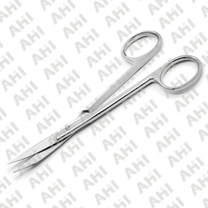 กรรไกรเย็บแผลสำหรับทันตกรรมระดับมืออาชีพ คุณภาพพรีเมียม ได้รับการรับรองมาตรฐาน CE ผลิตจากสแตนเลสสตีล ใช้งานด้วยมือ ระดับ Class I ISO13485 ยี่ห้อ AHI - Product Image 6