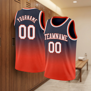Maillot de basket sublimé personnalisé, noir et rouge, sans manches, en mesh respirant. - Product Image 2
