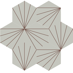 Azulejos de cemento modernos de doble propósito de 190x190 mm para una transición perfecta entre pisos y paredes en interiores y exteriores. - Product Image 4