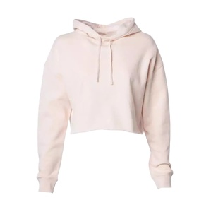 Sweat-shirt à capuche décontracté pour femme, hiver, tissé doux, anti-plis, respirant, broderie, logo imprimé personnalisé, 100% coton - Product Image 1
