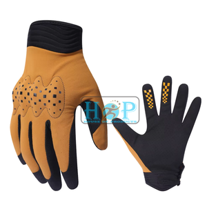 Guantes Transpirables para Motocross, Guantes para Motocicleta con Protección Antideslizante en la Palma, Protección Contra Impactos, Ajuste Elástico, Dedos con Pantalla Táctil - Product Image 1