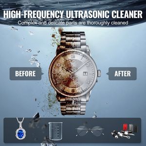 120W 3L Ultra sonico pulitore gioielli macchina per pulire con cestello riscaldatore e Timer di pulizia migliorata - Product Image 6