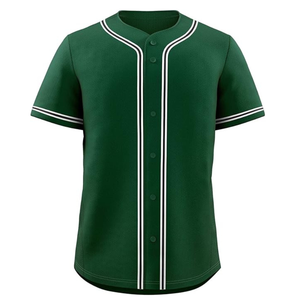 Precision Button Spacing Designed Baseball Shirt - Product Image 1