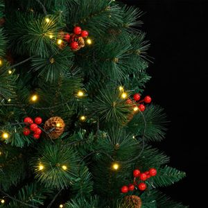 Albero di Natale Artificiale Pieghevole con 300 LED 180 cm - Categoria Prodotto: Alberi Artificiali - Product Image 3
