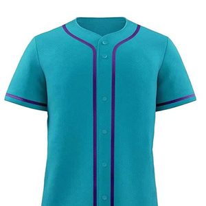 Camiseta de Béisbol para Hombre, Último Diseño, Precio Económico, Color Sólido, Talla Personalizada, Sublimación - Product Image 5