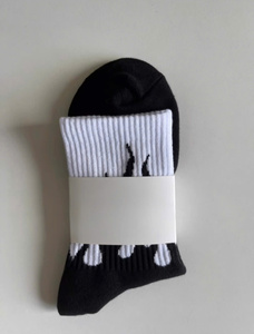 Custom Logo Flame Crew <b>Socks</b> Cotton Streetwear <b>Socks</b> Unisex Casual Athletic <b>Socks</b> Wholesale <b>Socks</b> Factory - Product Image 2