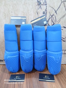 BRAND ZONE - Juego de Protectores de Tendones de Neopreno para Caballos, Producto para el Cuidado Equino, Juego de Cuatro, Dos Delanteros y Dos Traseros - Product Image 4