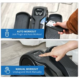 Pedalador Elíptico Ajustable para Debajo del Escritorio con Control Remoto LCD, Dispositivo de Fitness Fácil de Usar - Product Image 3