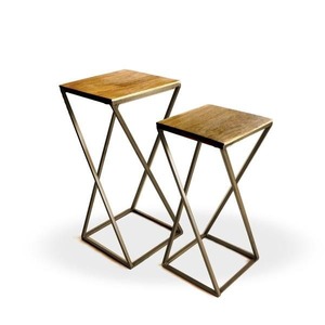 Mesa de centro metálica compacta en forma de C, mesa alta, para dormitorio, escritorio de oficina, mesita de noche para sala de estar - Product Image 3