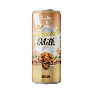 Interfresh Soy and Nut Milk - 320ml Canned Non-Dairy Milk from Vietnam, OEM Private Label, Factory Wholesale Pricing