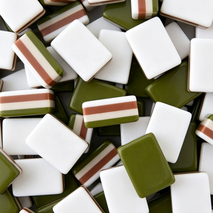 Nuevo diseño de lujo moderno personalizado, Impresión de cuatro capas de azulejos de Mahjong americanos adecuados para ajedrez y entretenimiento de cartas - Product Image 1