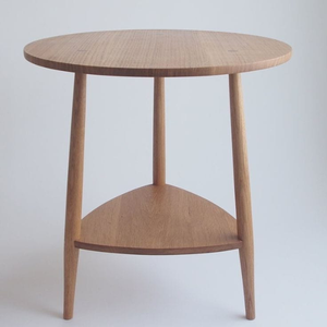 Mesa de Centro Redonda Decorativa Moderna de Madera Maciza de la Mejor Calidad de Java Central, Indonesia - Product Image 2