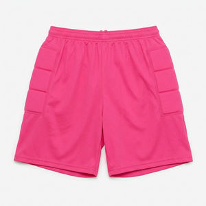 Pantalones Cortos Deportivos para Hombre, Color Rosa, Secado Rápido, Antibacterianos, Anti-UV, Talla Grande, Cintura Elástica, Color Sólido, Corte Regular, para Verano - Product Image 3