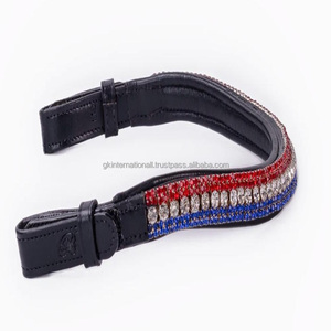 กำไลหนังรูปม้าประดับคริสตัลหลากสีสินค้าสำหรับแข่งขี่ม้า - Product Image 5