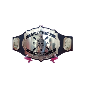 เข็มขัดแชมป์ซูเปอร์โบวล์ คุณภาพสูง ออกแบบเองได้ พร้อมลายหัวกะโหลก เหมาะสำหรับถ้วยรางวัลกีฬาและนักสะสม - Product Image 1