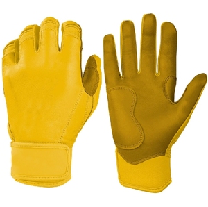 Factory Wholesale High Quality Leather Baseball Batting Gloves Breathable Lightweight Customized Logo Color Size Left-Handed - Product Image 1