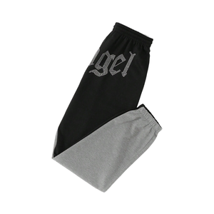 Mujeres Rhinestone Jogger Sweat Pant Algodón Fleece 350gsm Streetwear Moda Loose Fit Oem Custom Logo Vintage Style Trendy Jogger - Product Image 3