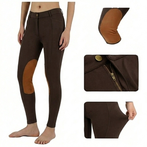 Pantalones de equitación para mujer, leggings de equitación, mallas de equitación, pantalones de montar a caballo con asiento completo - Product Image 5