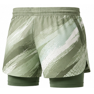 Shorts de bain pour hommes, écologiques, imperméables, poches sécurisées, séchage rapide, légers, shorts de surf, impression personnalisée, fabrication OEM - Product Image 6
